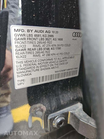2021 Audi SQ8 Prestige – miniatura 5