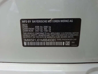 2021 BMW 3 Series Sedan 330i M SPORT LINE - miniatura 5
