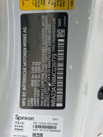 2021 BMW 4 Series Convertible 430i M SPORT LINE - miniatura 5
