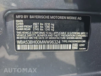 2021 BMW 5 Series Sedan 530i M SPORT LINE - miniatura 14