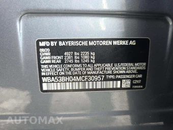 2021 BMW 5 Series Sedan 530i M SPORT LINE - miniatura 5