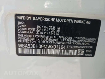 2021 BMW 5 Series Sedan 530i - miniatura 2