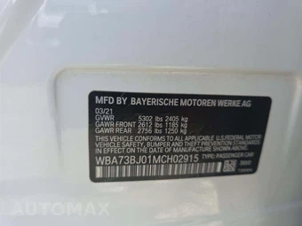 2021 BMW 5 Series Sedan 540i xDrive M SPORT LINE - miniatura 5