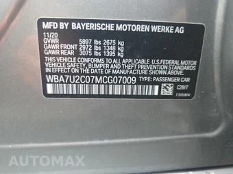 2021 BMW 7 Series Sedan 750i xDrive M SPORT LINE - miniatura 18