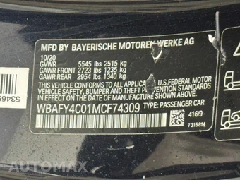 2021 BMW 8 Series Convertible M850i xDrive - miniatura 44
