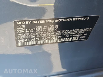 2021 BMW 8 Series Gran Coupe M850i xDrive Sedan - miniatura 14