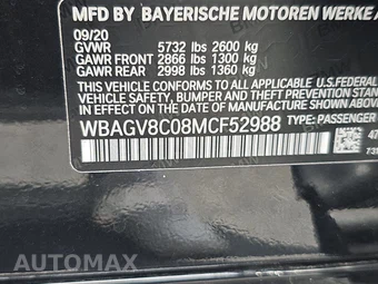 2021 BMW 8 Series Gran Coupe M850i xDrive Sedan - miniatura 15