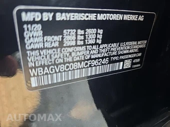 2021 BMW 8 Series Gran Coupe M850i xDrive Sedan - miniatura 18