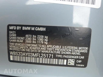 2021 BMW M3 Sedan Competition – miniatura 11