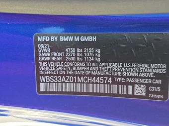 2021 BMW M4 Coupe Competition – miniatura 14