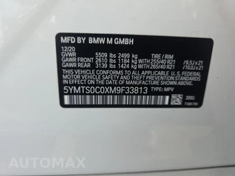 2021 BMW X3 M Sports Activity Vehicle - miniatura 18