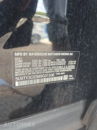 2021 BMW X3 Sports Activity Vehicle sDrive30i - miniatura 14