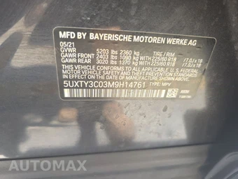 2021 BMW X3 Sports Activity Vehicle sDrive30i - miniatura 14