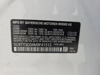 2021 BMW X3 Sports Activity Vehicle sDrive30i - miniatura 14