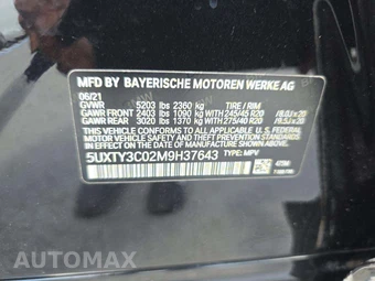 2021 BMW X3 Sports Activity Vehicle sDrive30i M SPORT LINE - miniatura 2