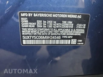 2021 BMW X3 Sports Activity Vehicle xDrive30i - miniatura 18