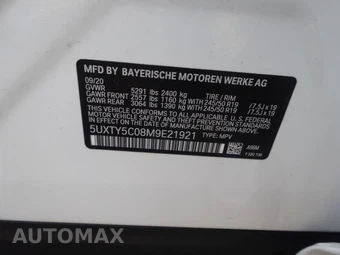 2021 BMW X3 Sports Activity Vehicle xDrive30i - miniatura 61
