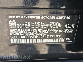 2021 BMW X5 Sports Activity Vehicle M50i - miniatura 14
