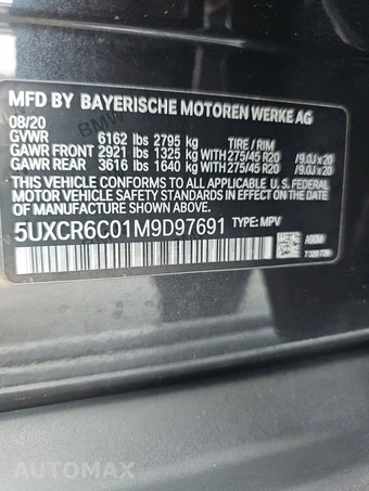 2021 BMW X5 Sports Activity Vehicle xDrive40i - miniatura 21