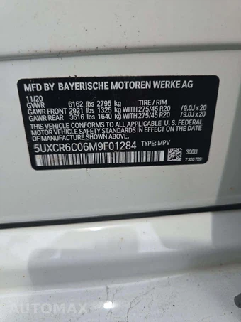 2021 BMW X5 Sports Activity Vehicle xDrive40i M SPORT LINE - miniatura 5