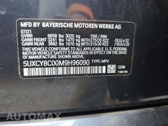 2021 BMW X6 Sports Activity Coupe M50i - miniatura 5