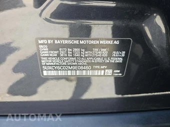 2021 BMW X6 Sports Activity Coupe xDrive40i - miniatura 5