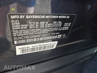 2021 BMW X6 Sports Activity Coupe xDrive40i - miniatura 15