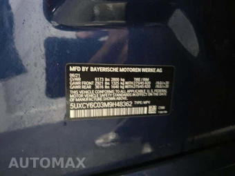2021 BMW X6 Sports Activity Coupe xDrive40i M SPORT LINE - miniatura 5