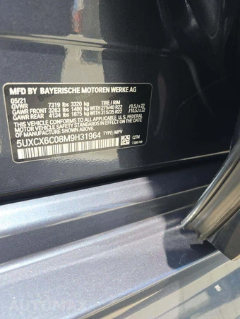 2021 BMW X7 Sports Activity Vehicle M50i - miniatura 2