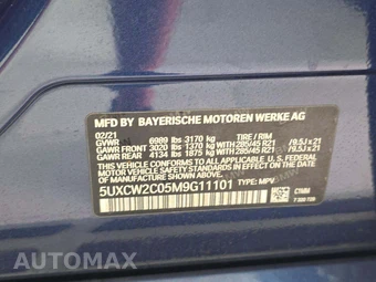 2021 BMW X7 Sports Activity Vehicle xDrive40i - miniatura 5