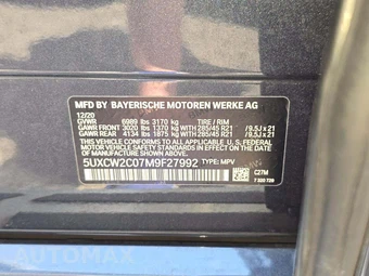 2021 BMW X7 Sports Activity Vehicle xDrive40i - miniatura 5