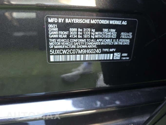 2021 BMW X7 Sports Activity Vehicle xDrive40i - miniatura 5