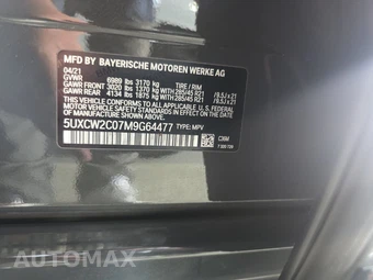 2021 BMW X7 Sports Activity Vehicle xDrive40i M SPORT LINE - miniatura 15