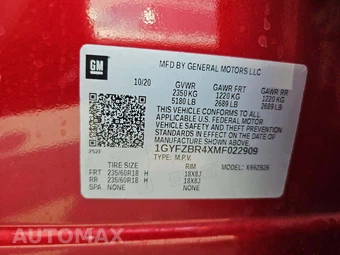 2021 Cadillac XT4 Luxury 1SC – miniatura 5