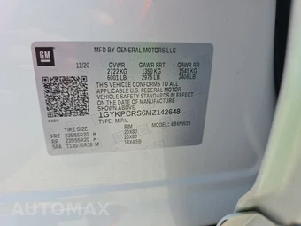 2021 Cadillac XT6 Premium Luxury 1SC - miniatura 15