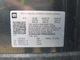 2021 Chevrolet Equinox LS 1LS - miniatura 14
