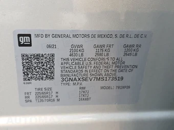 2021 Chevrolet Equinox LS 1LS - miniatura 14