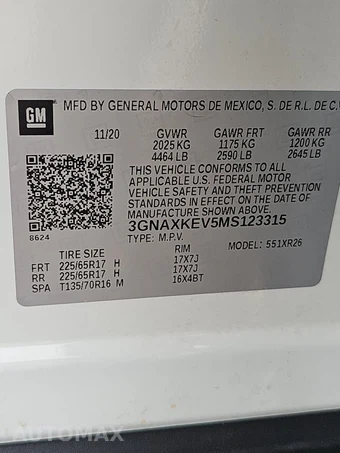 2021 Chevrolet Equinox LT 1LT - miniatura 14