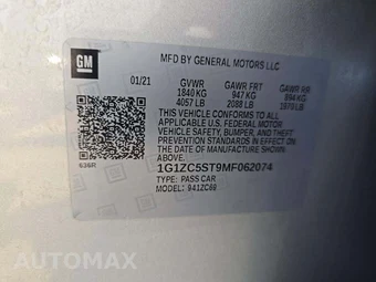 2021 Chevrolet Malibu LS 1FL - miniatura 5