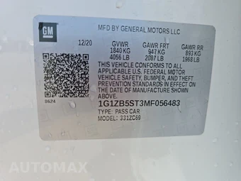 2021 Chevrolet Malibu LS 1LS – miniatura 14