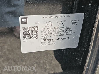 2021 Chevrolet Malibu LT 1LT – miniatura 14