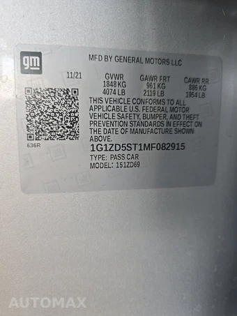 2021 Chevrolet Malibu LT 1LT – miniatura 14