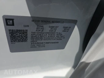 2021 Chevrolet Malibu LT 1LT - miniatura 14