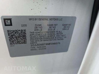 2021 Chevrolet Malibu LT 1LT - miniatura 5