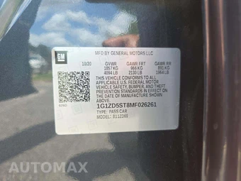 2021 Chevrolet Malibu LT 1LT - miniatura 2