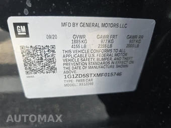 2021 Chevrolet Malibu LT 1LT - miniatura 14