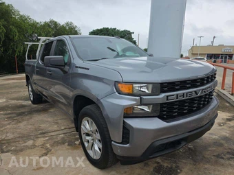 2021 Chevrolet Silverado 1500 Custom Crew Cab Medium Bed 1CX - miniatura 4