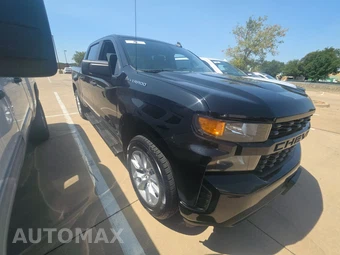 2021 Chevrolet Silverado 1500 Custom Crew Cab Short Bed 1CX - miniatura 3