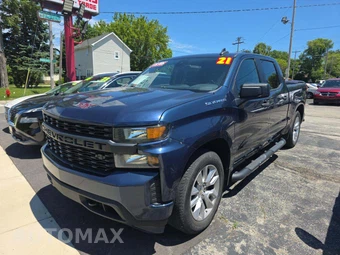 2021 Chevrolet Silverado 1500 Custom Crew Cab Short Bed 1CX