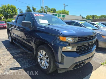2021 Chevrolet Silverado 1500 Custom Crew Cab Short Bed 1CX - miniatura 4